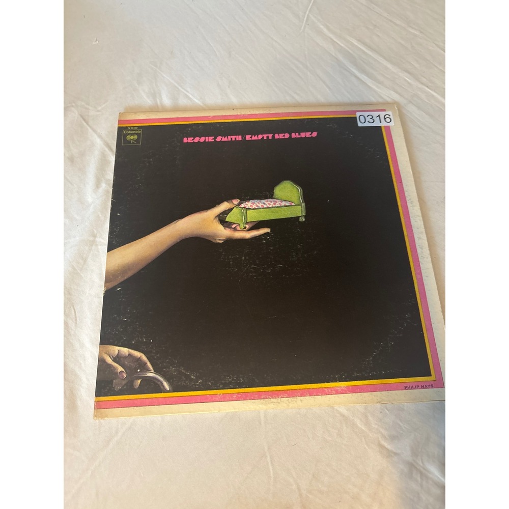 Columbia Bessie Smith Empty Bed Blues‎ Vinyl LP 12 Inch Black Good Gatefold 2LP
